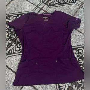 Healing hands scrub top